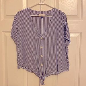 Cotton stripped summer top- casual wear